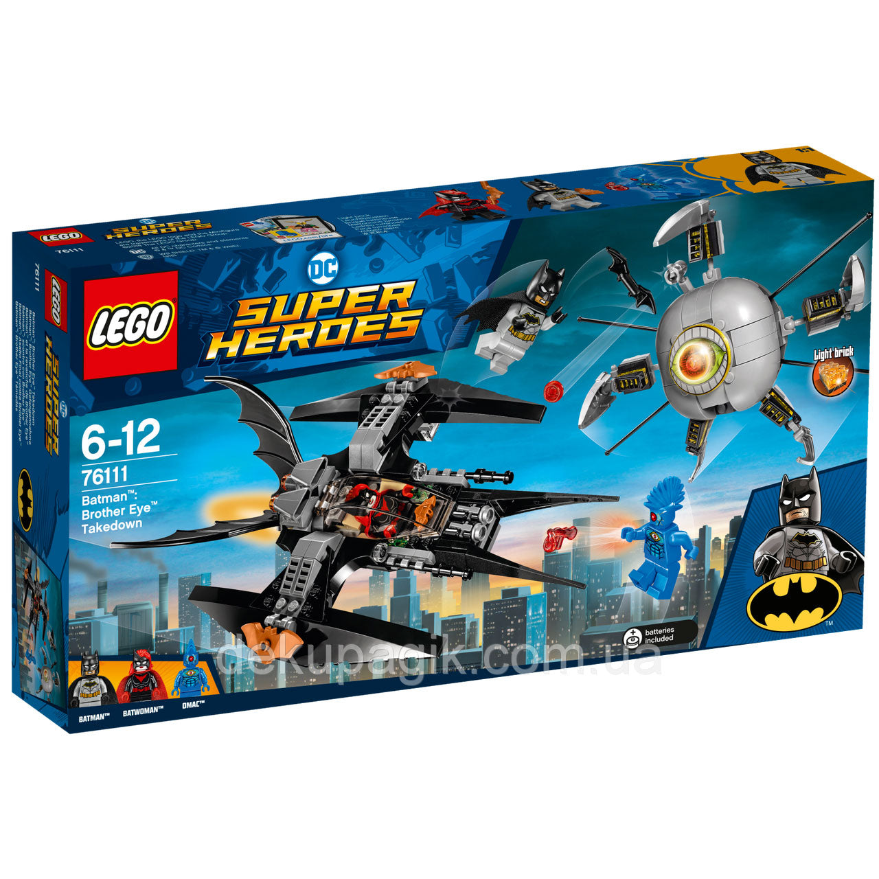 Lego DC Super Heroes Batman Brother Eye Takedown