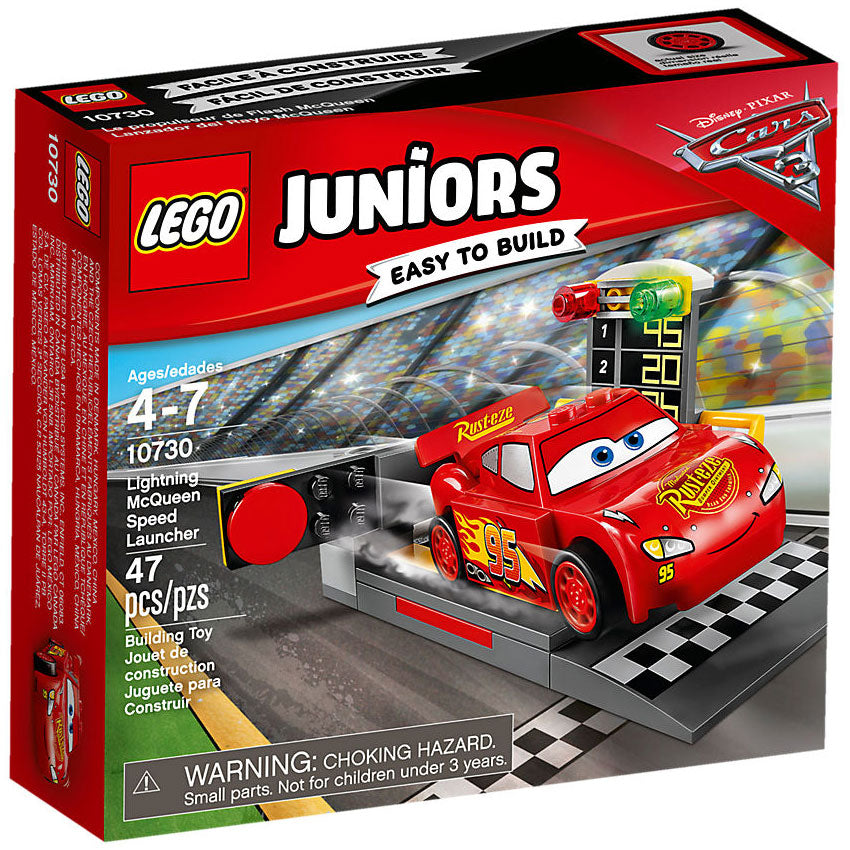Lego Juniors Lightning McQueen Speed Launcher