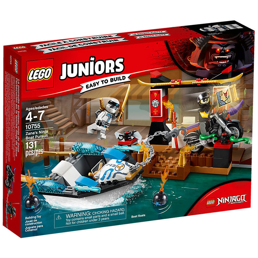 Lego Juniors Zane's Ninja Boat Pursuit
