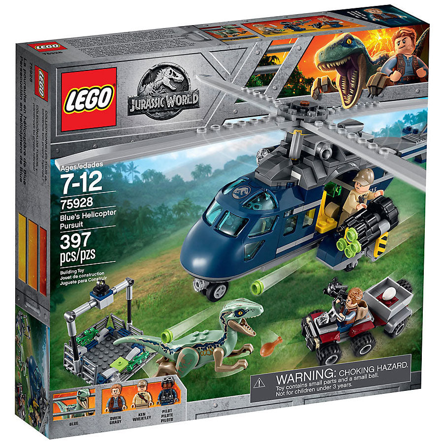 Lego Jurassic World Blue's Helicopter Pursuit