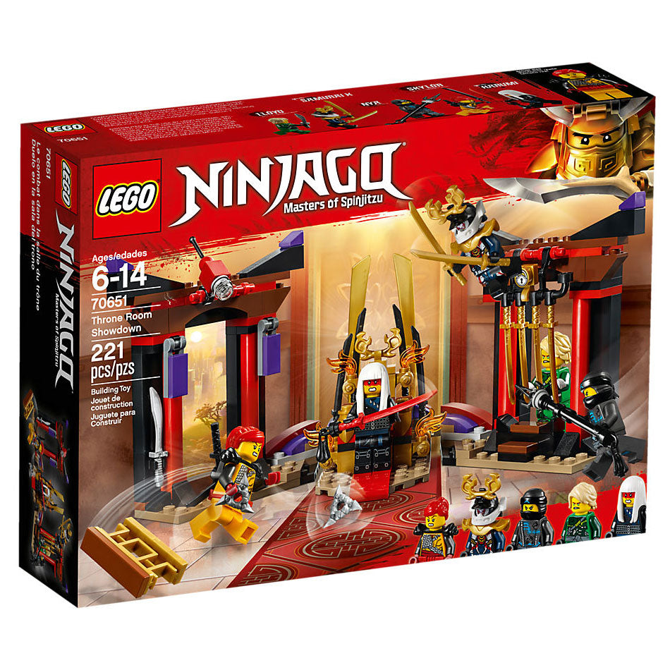 Lego Ninjago Throne Room Showdown