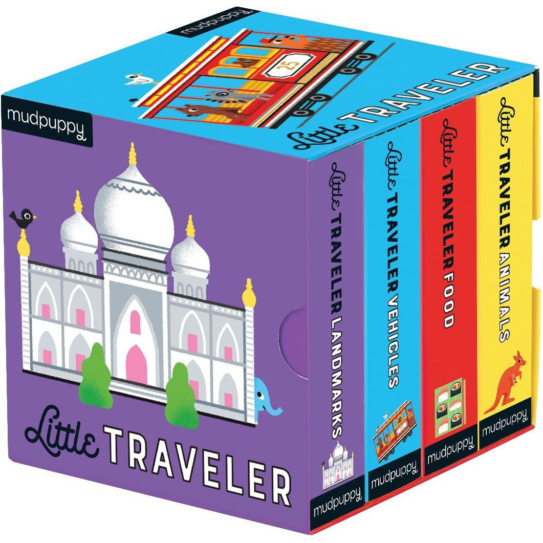 Mudpuppy Little Traveler Board Book Set