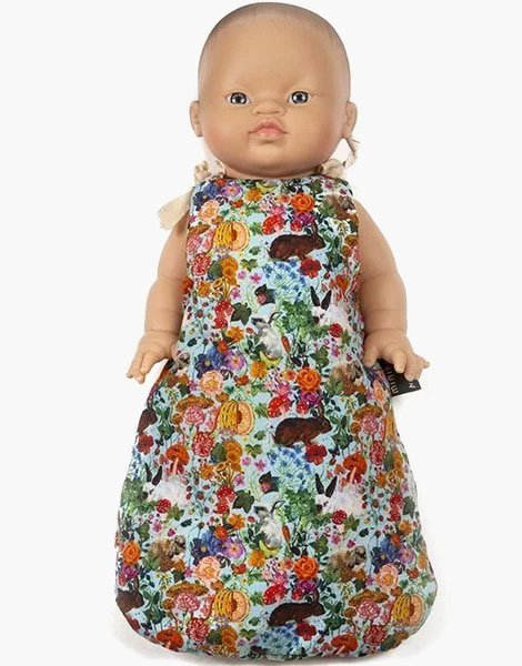 Minikane Turbulette en coton “Les Lapins”