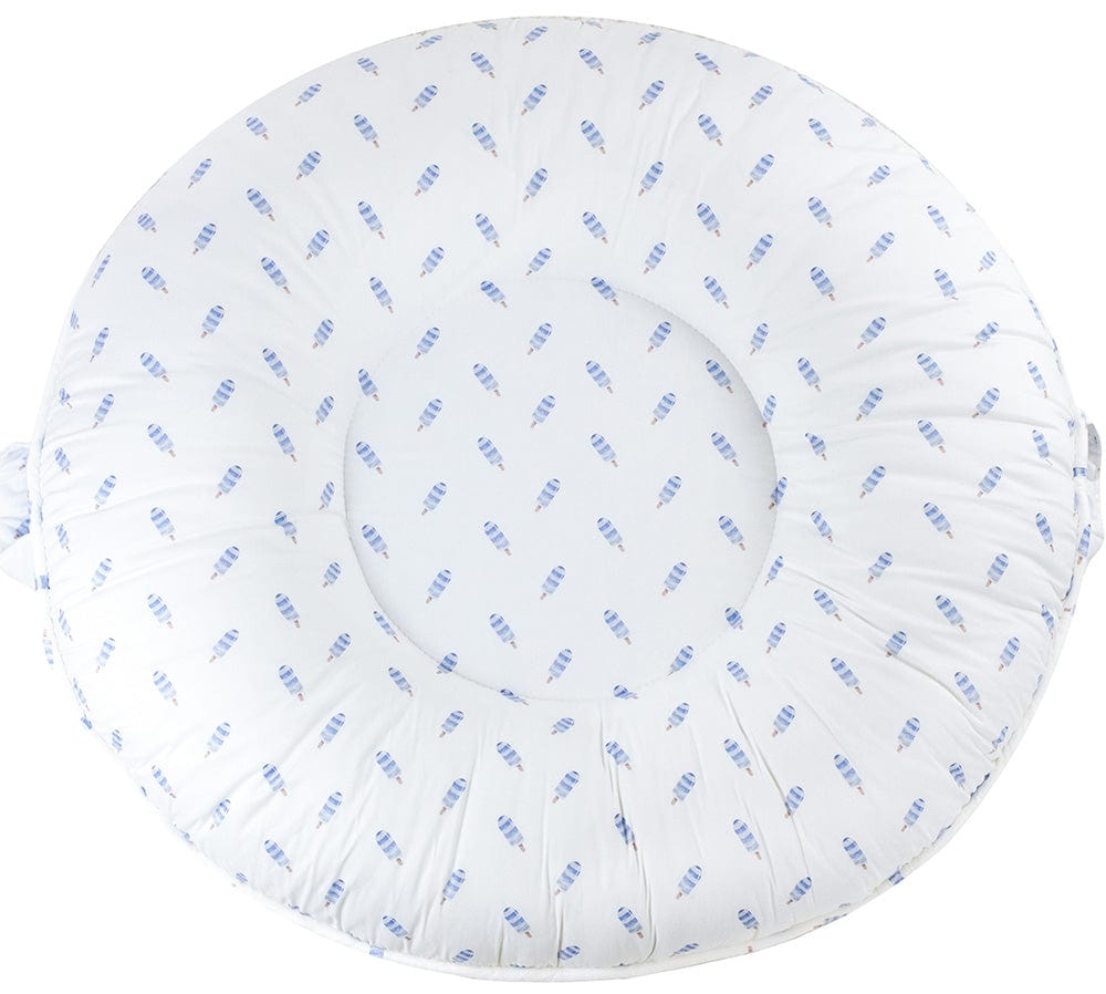 Pello Floor Cushion | Clarence Blueberry