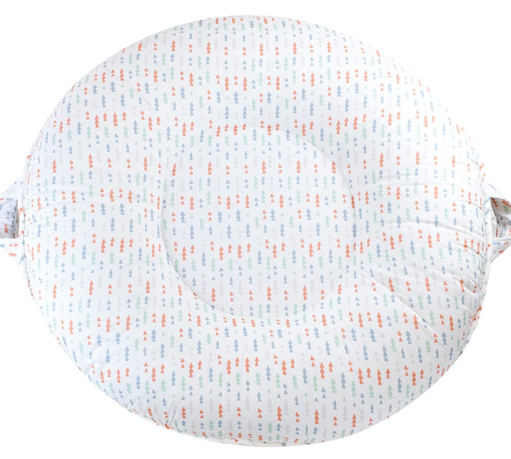 Pello Floor Cushion | Cole Silver