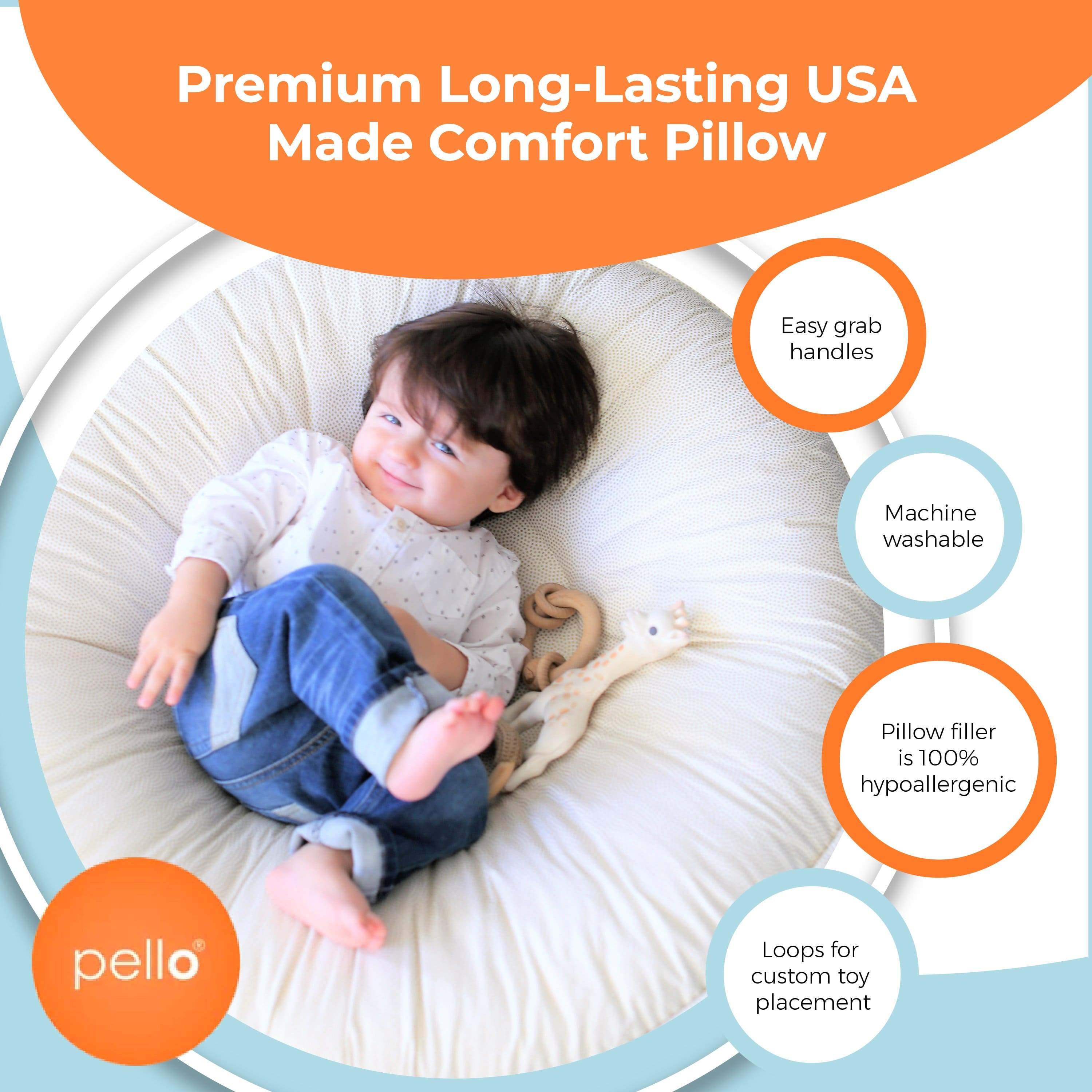 Pello Floor Cushion | Nora Rosewater
