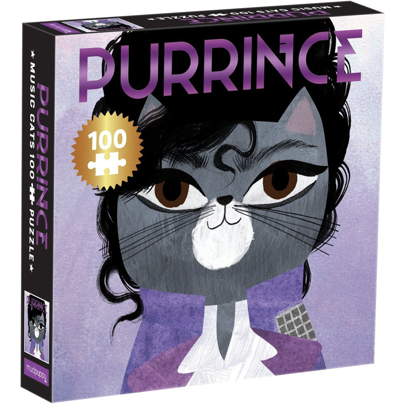 Mudpuppy Purrince Music Cats 100 Piece Puzzle