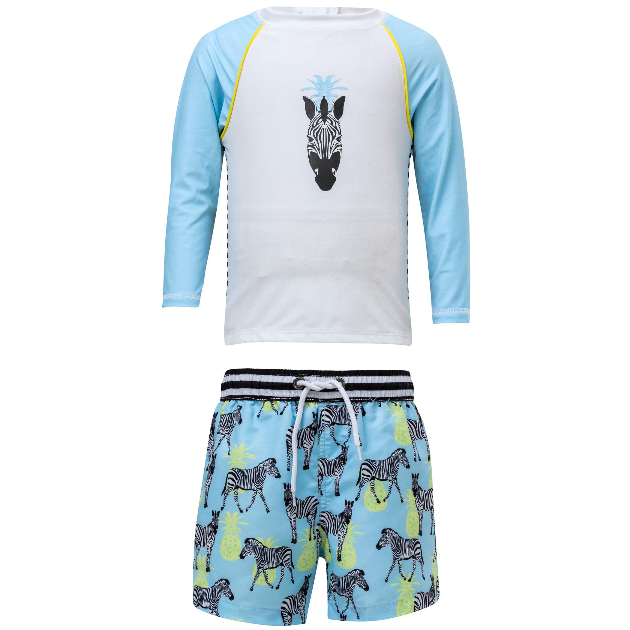 Snapper Rock Zebra Crossing Baby Long Sleeve Set