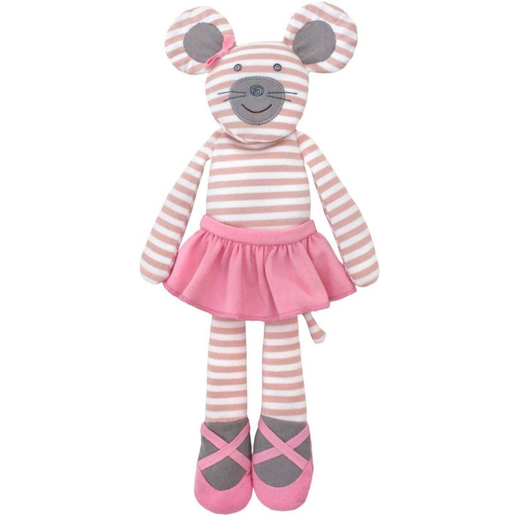 Apple Park Ballerina Mouse Plush Toy