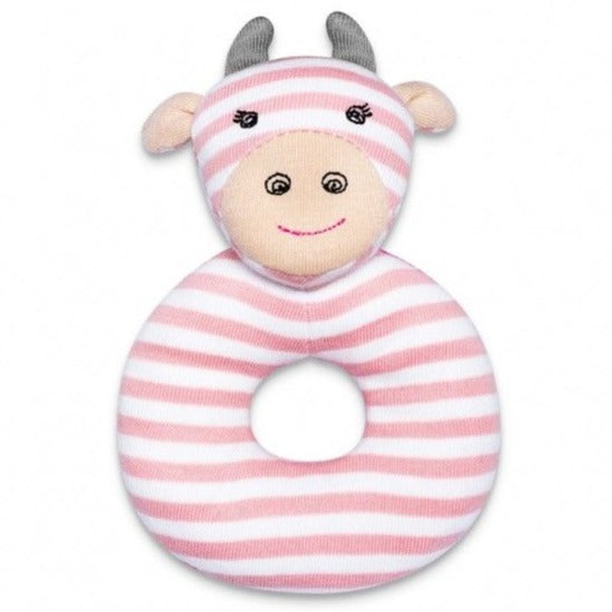 Apple Park Georgia Giraffe Teething Rattle