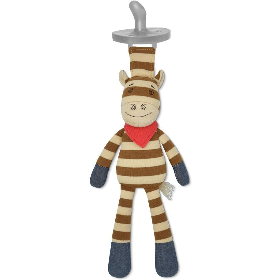 Apple Park Clyde Pony Pacifier Buddy