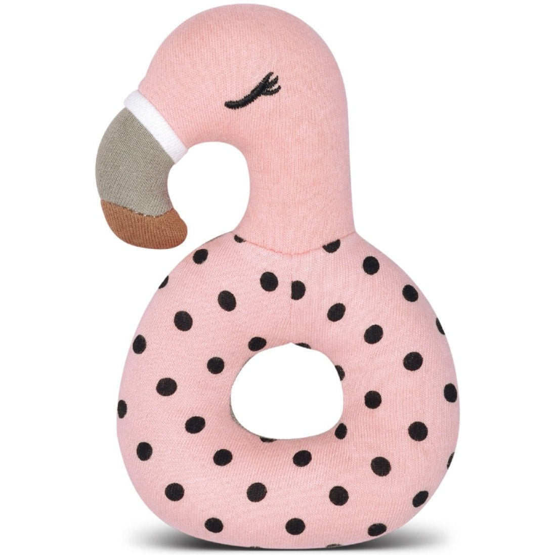Apple Park Franny Flamingo Rattle