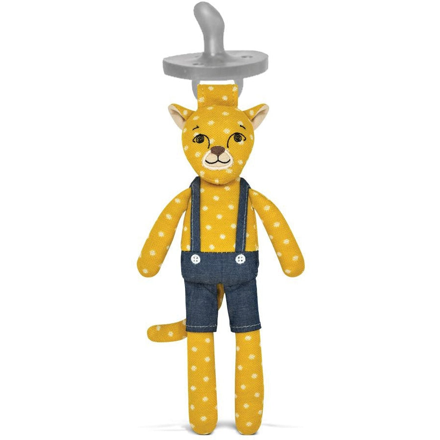 Apple Park Charlie Cheetah Pacifier Buddy