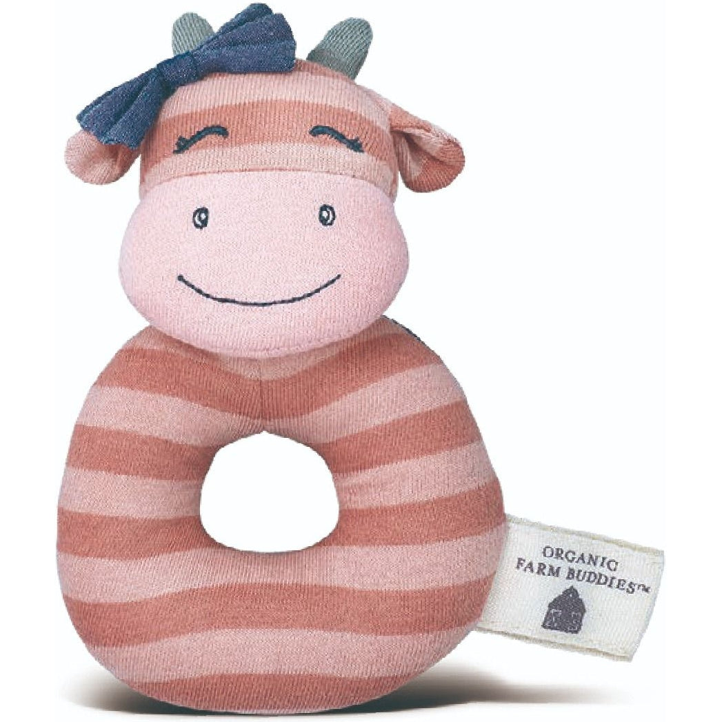 Apple Park Miss Moo Rattle
