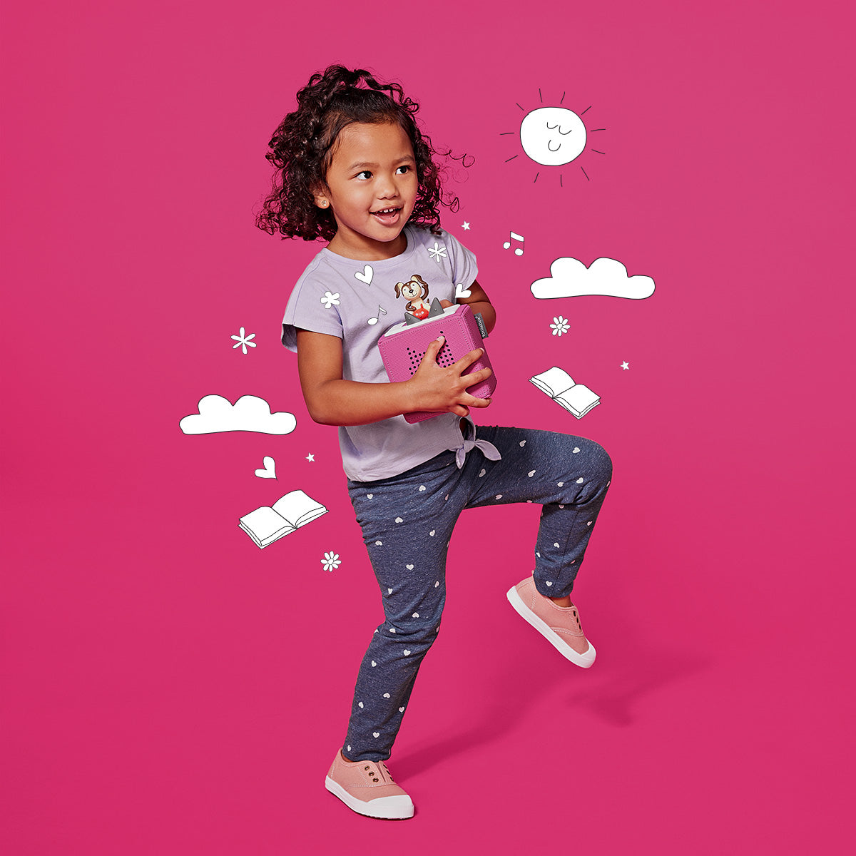 Tonies Toniebox Playtime Puppy Starter Set | Pink