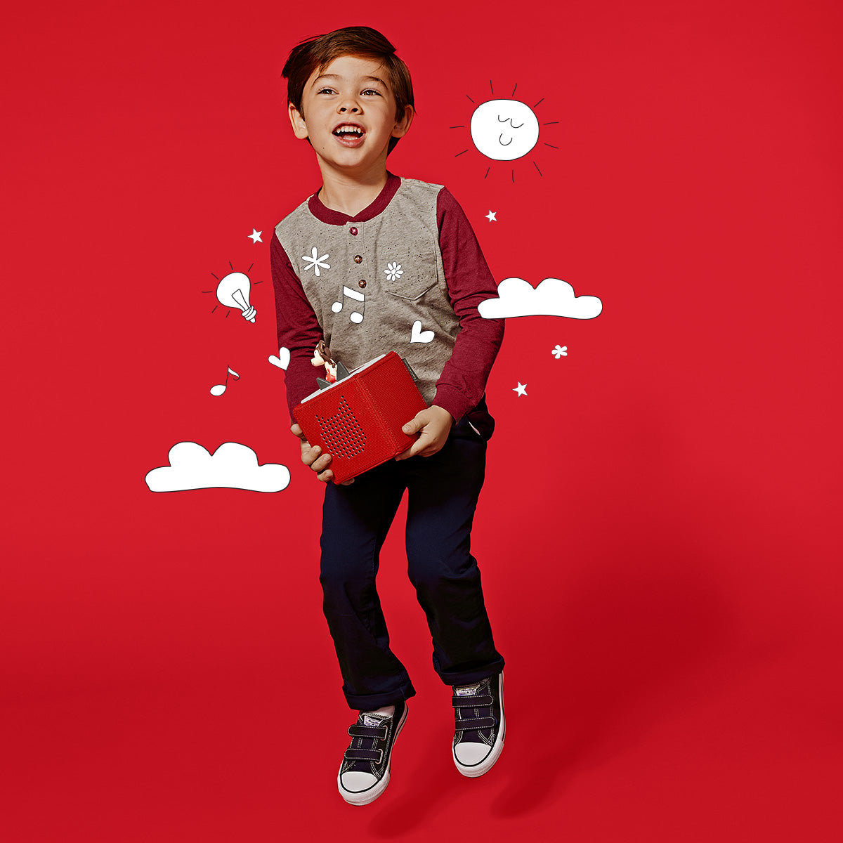 Tonies Toniebox Playtime Puppy Starter Set | Red