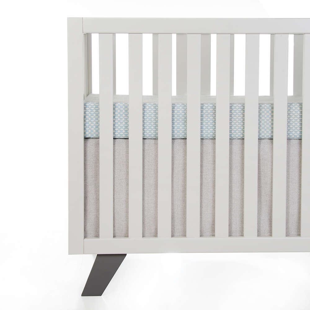 Glenna Jean Twiggy 2-Piece Starter Bedding Set (Includes blue print sheet & crib skirt)