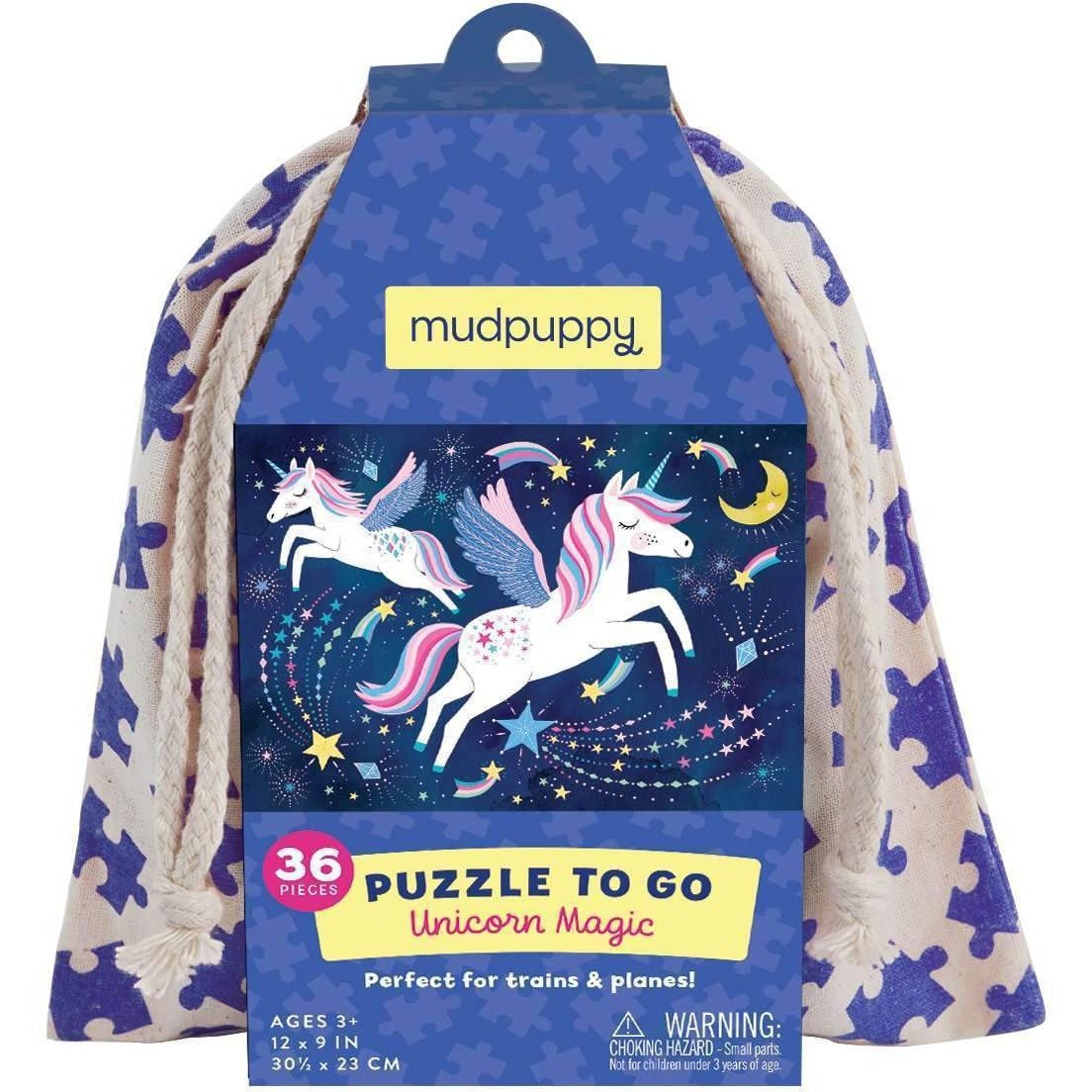 Mudpuppy Unicorn Magic Puzzle To Go
